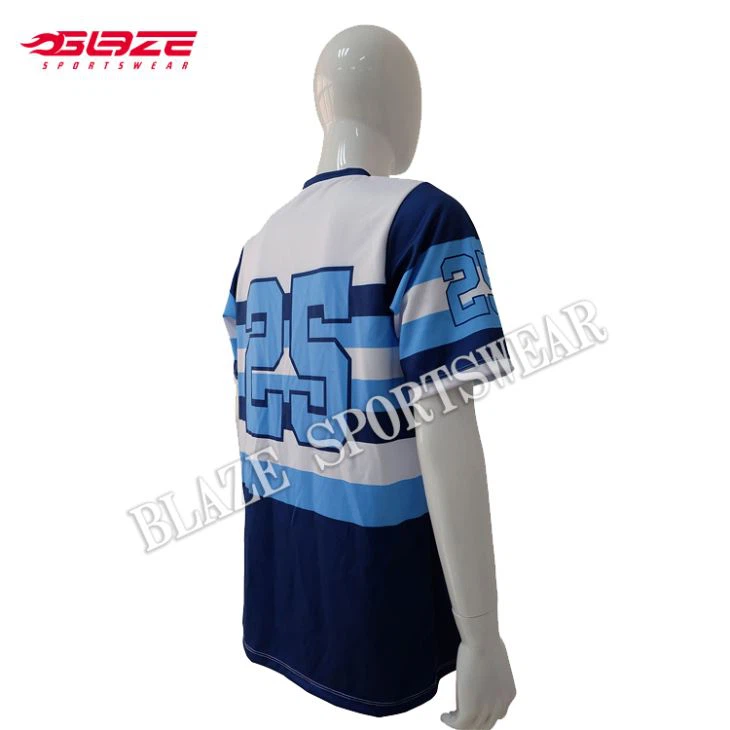 Personalized Stripe Softball Jersey Sublimated